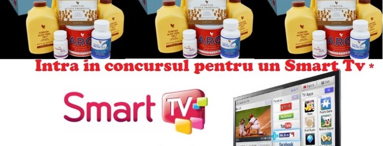 CASTIGA un Smart Tv cu Forever Vital 5
