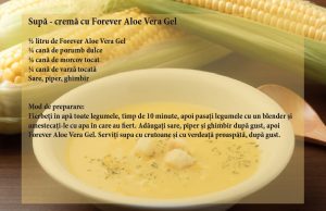 Supă - cremă cu Forever Aloe Vera Gel